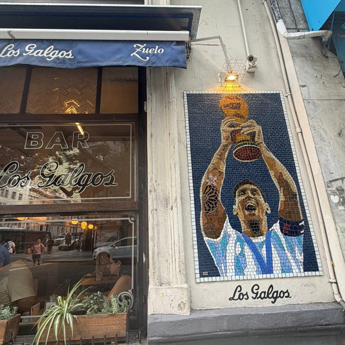 Los Galgos Bar restaurant in Buenos Aires, Argentina