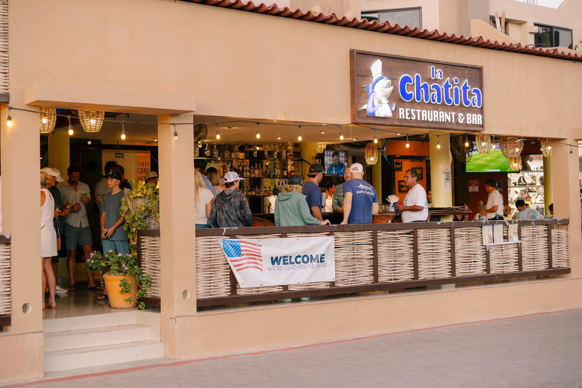 La Chatita restaurant in Cabo San Lucas, Mexico