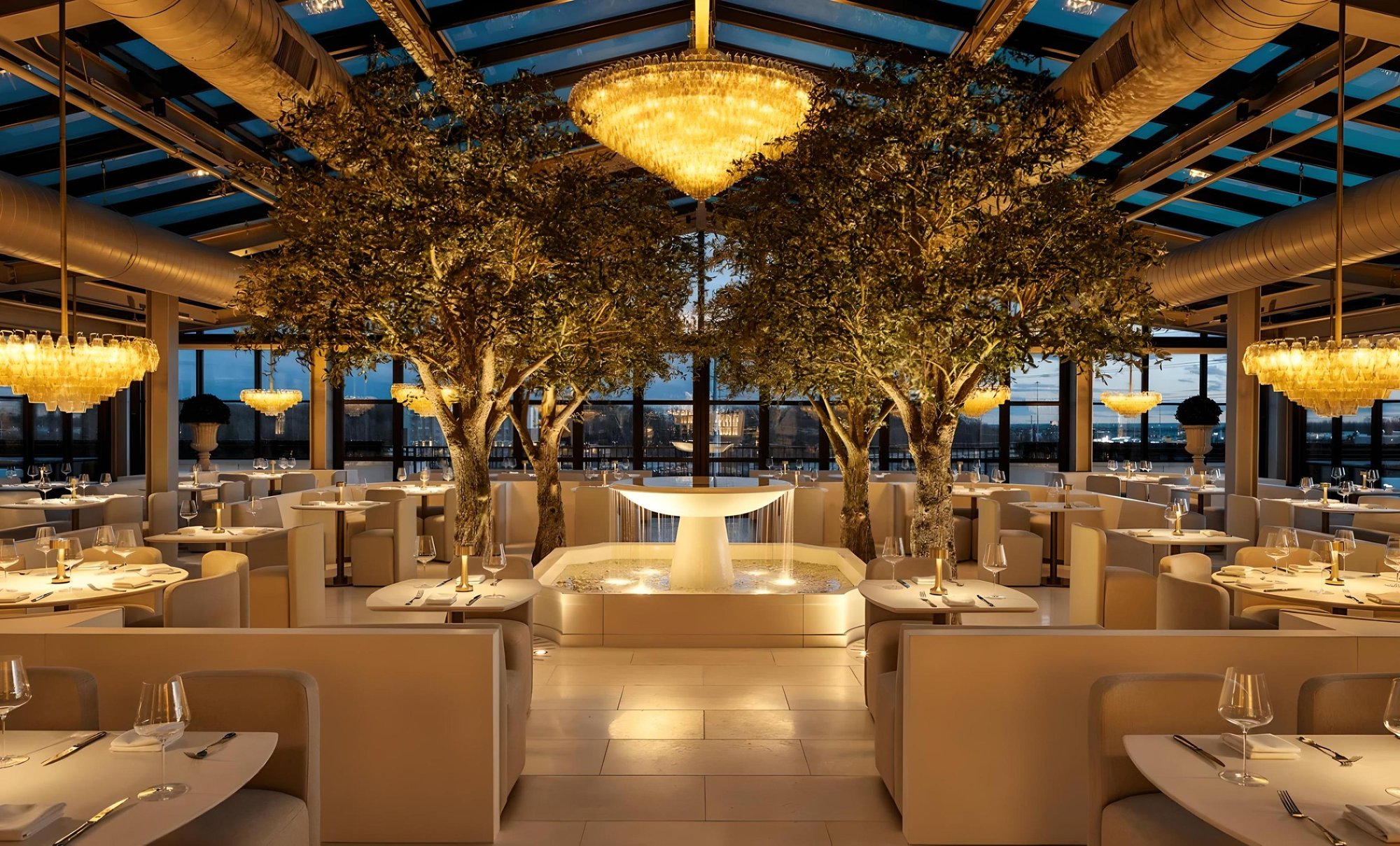 RH Rooftop Restaurant at RH Cleveland, Beachwood, United States