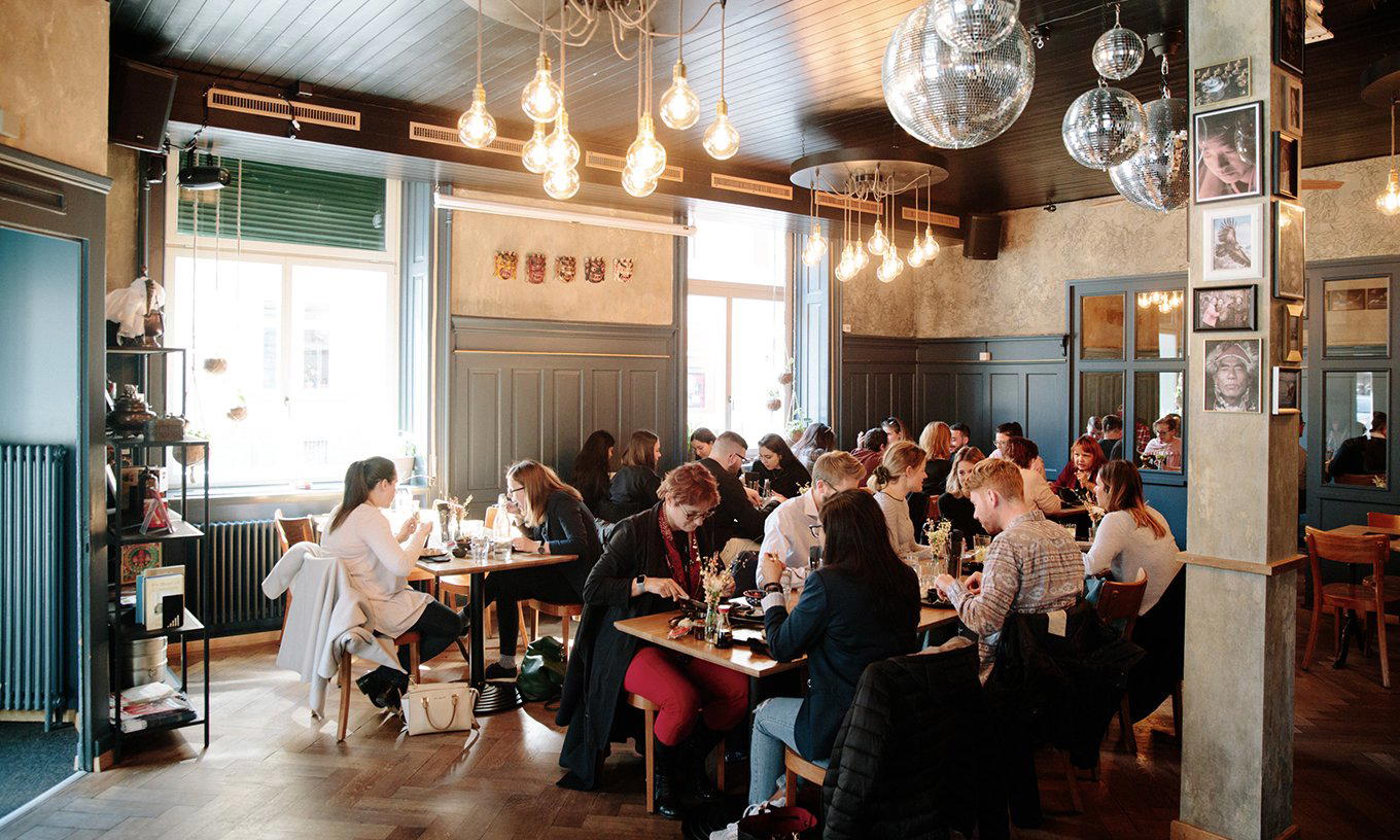 Tenz Momo Lochergut restaurant in Zürich, Switzerland