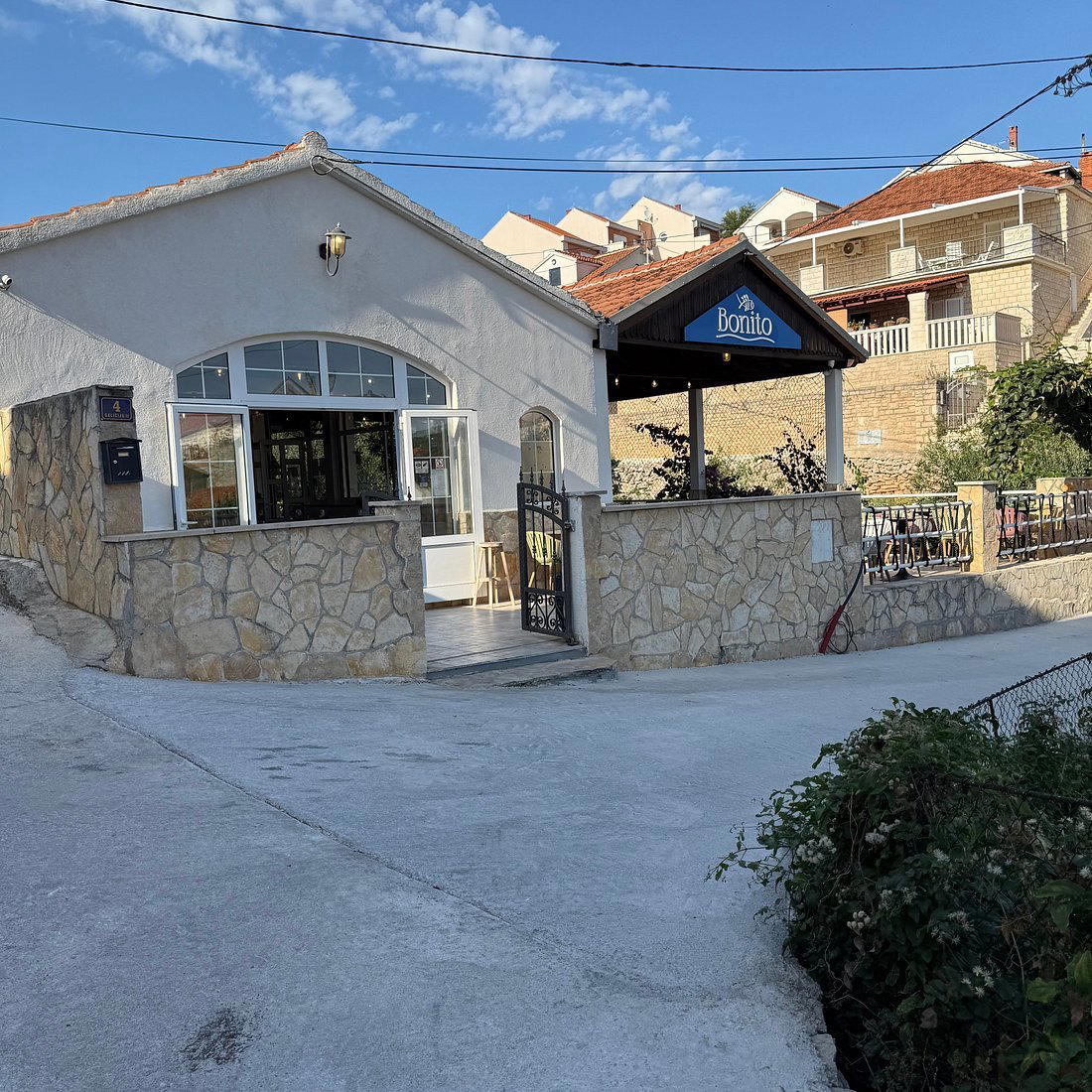 BONITO restaurant in Milna, Croatia