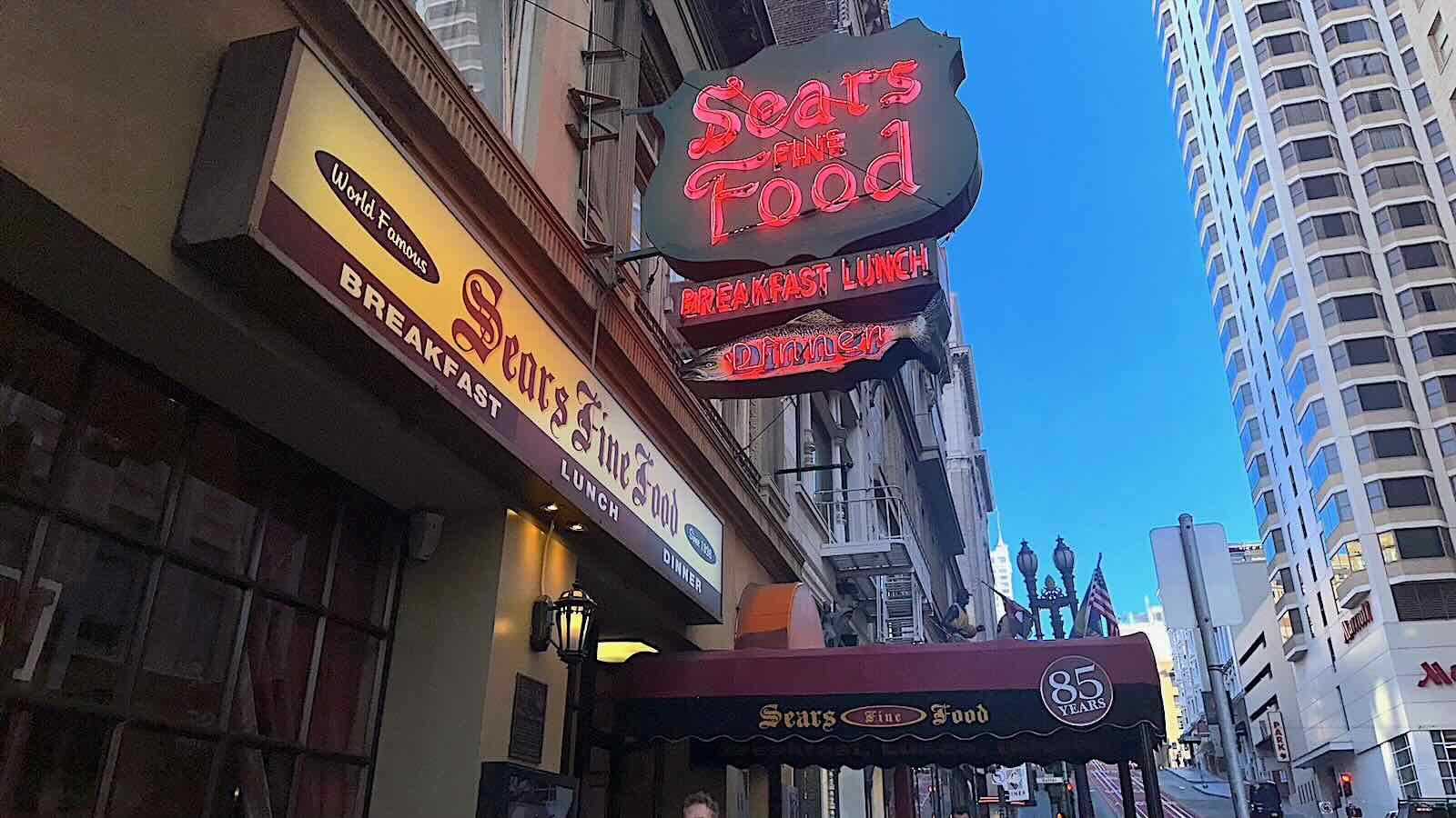 Sears Fine Food restaurant in San Francisco, United States