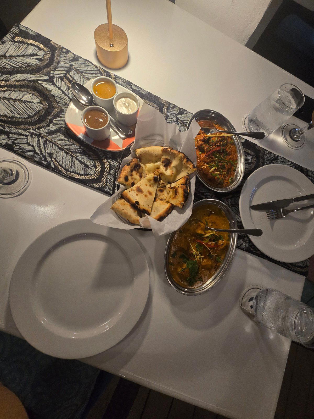 Masala at Embers restaurant in Castries