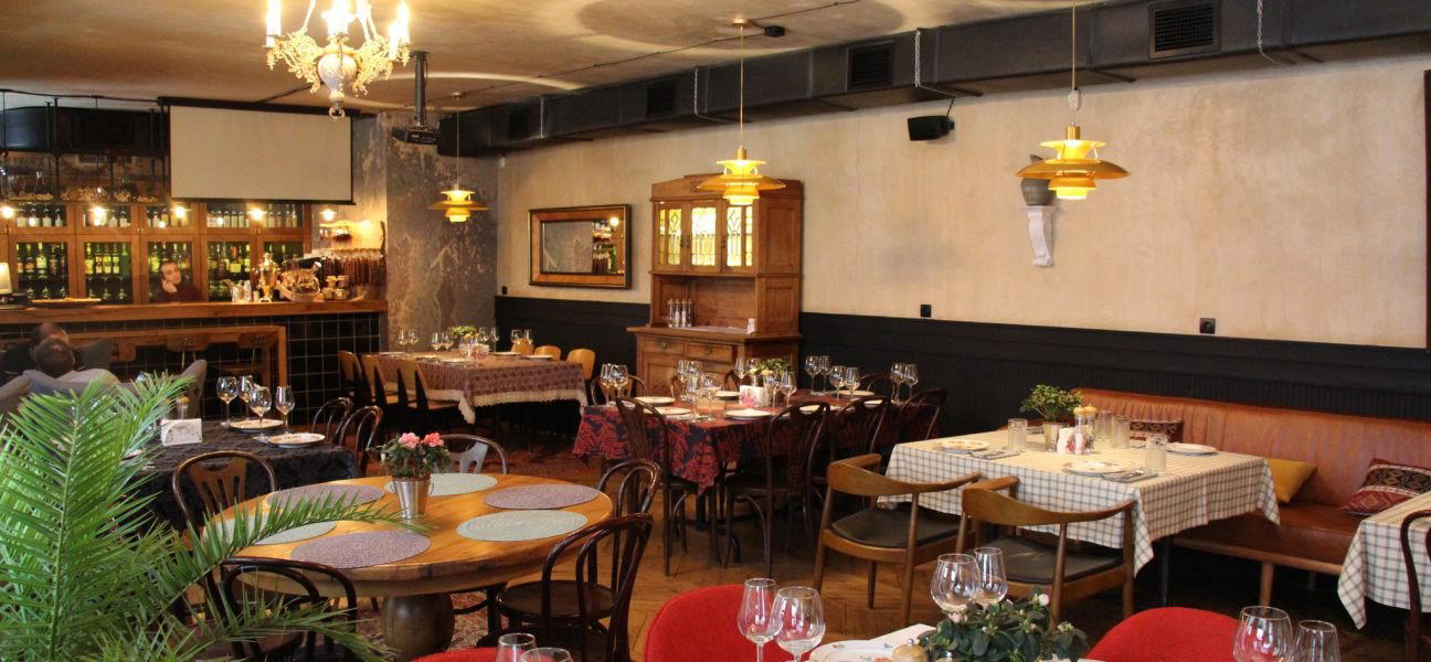 HOME 11 restaurant in Tbilisi, Georgia