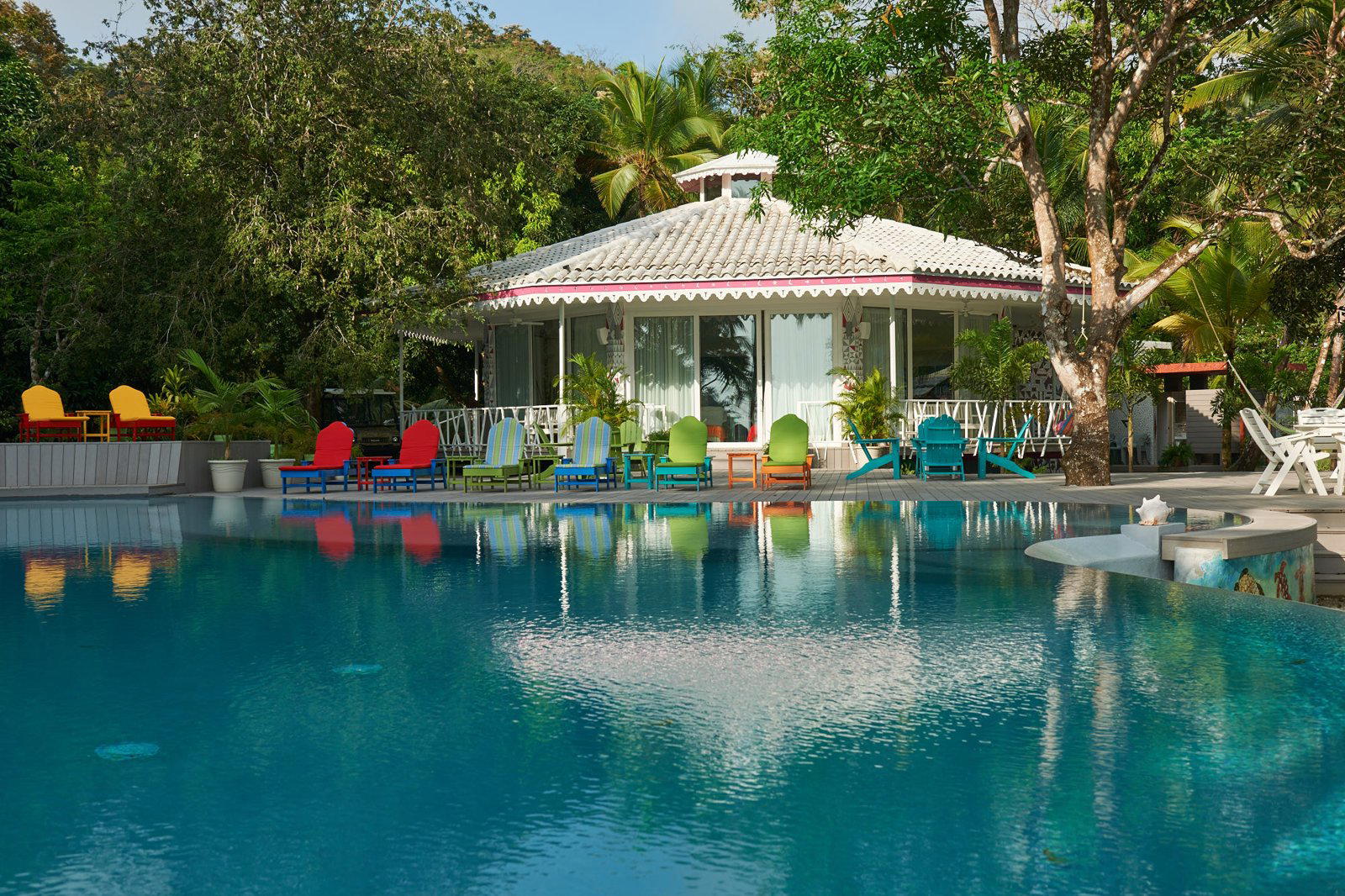 The Gazebo restaurant in Portobelo