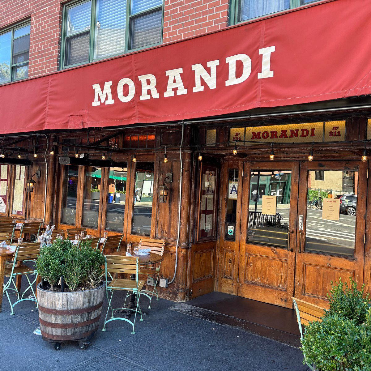 Morandi restaurant in New York City, United States