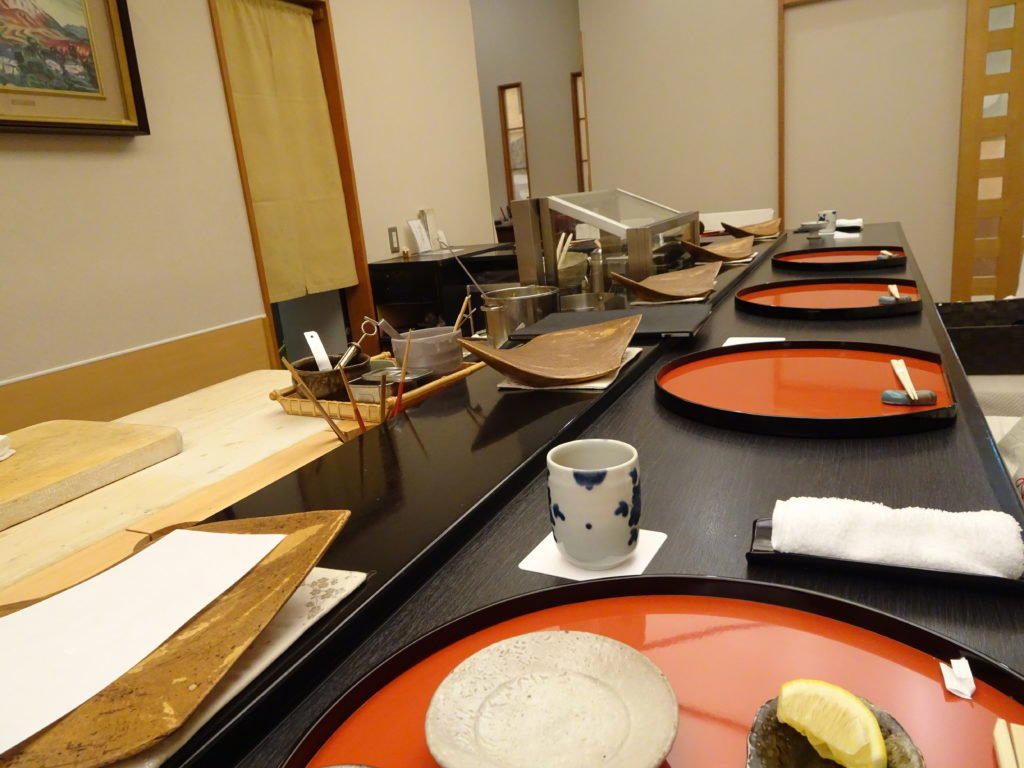 Takano restaurant in Toyama, Japan