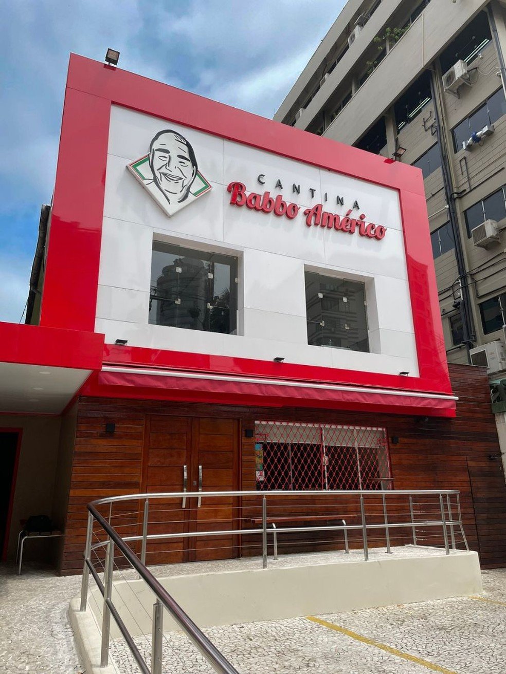 Cantina Babbo Américo restaurant in Santos, Brazil