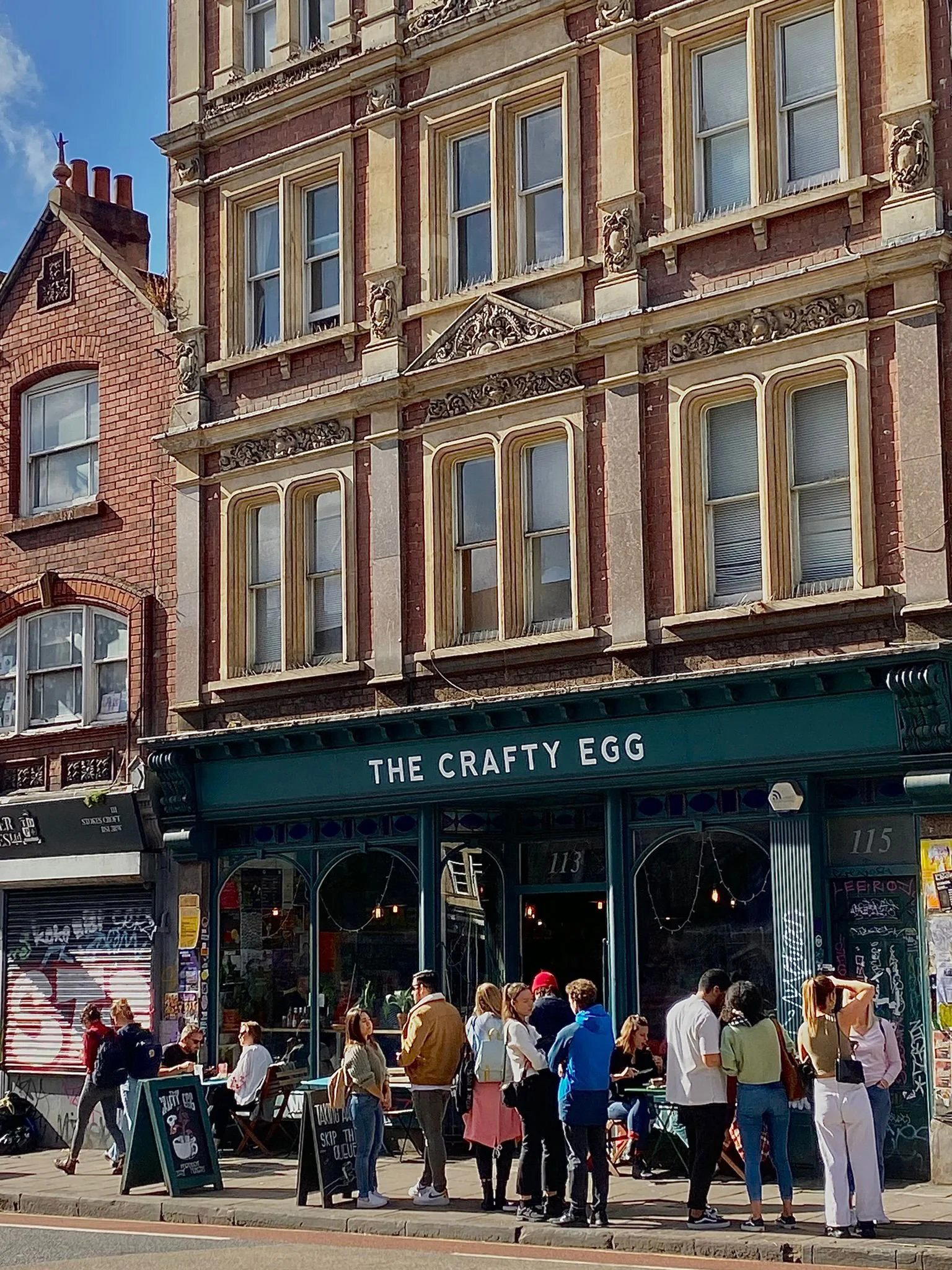 The Crafty Egg restaurant in Bristol, United Kingdom