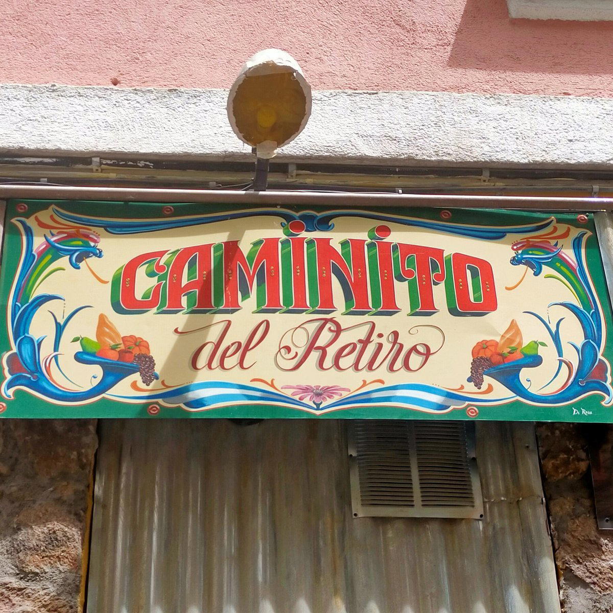 Caminito del Retiro restaurant in Madrid, Spain
