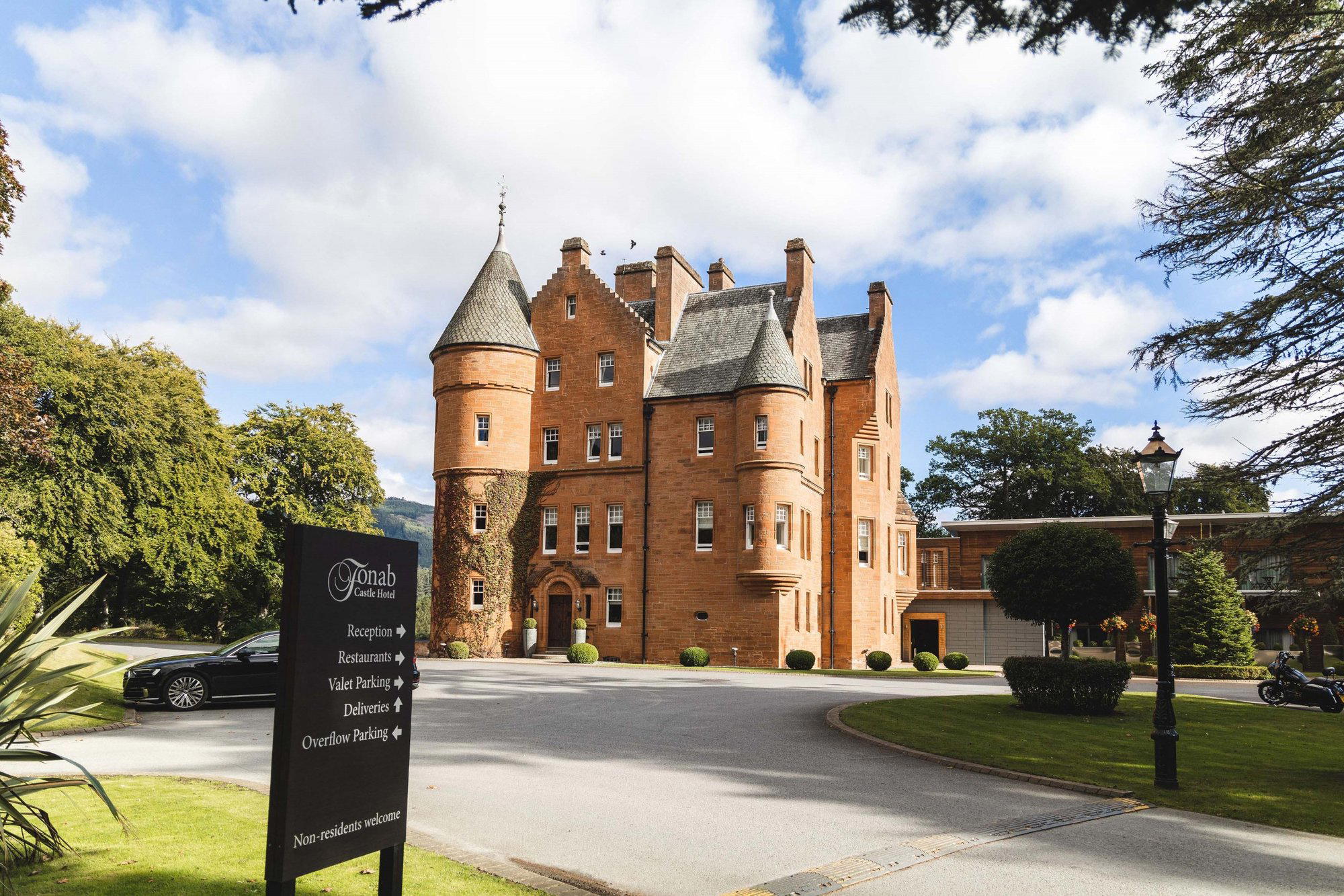 Fonab Castle Hotel & Spa restaurant in Pitlochry, United Kingdom