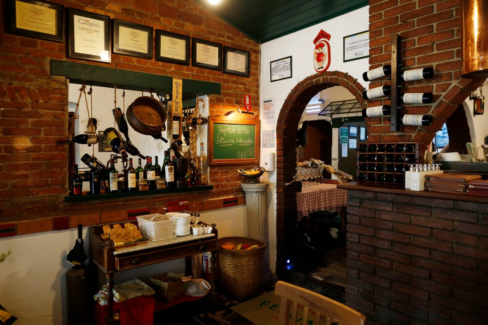Cantina Fellini restaurant in Campinas