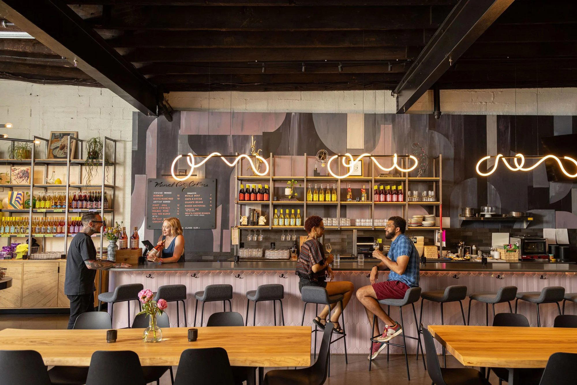 Mural City Cellars restaurant in Philadelphia, United States