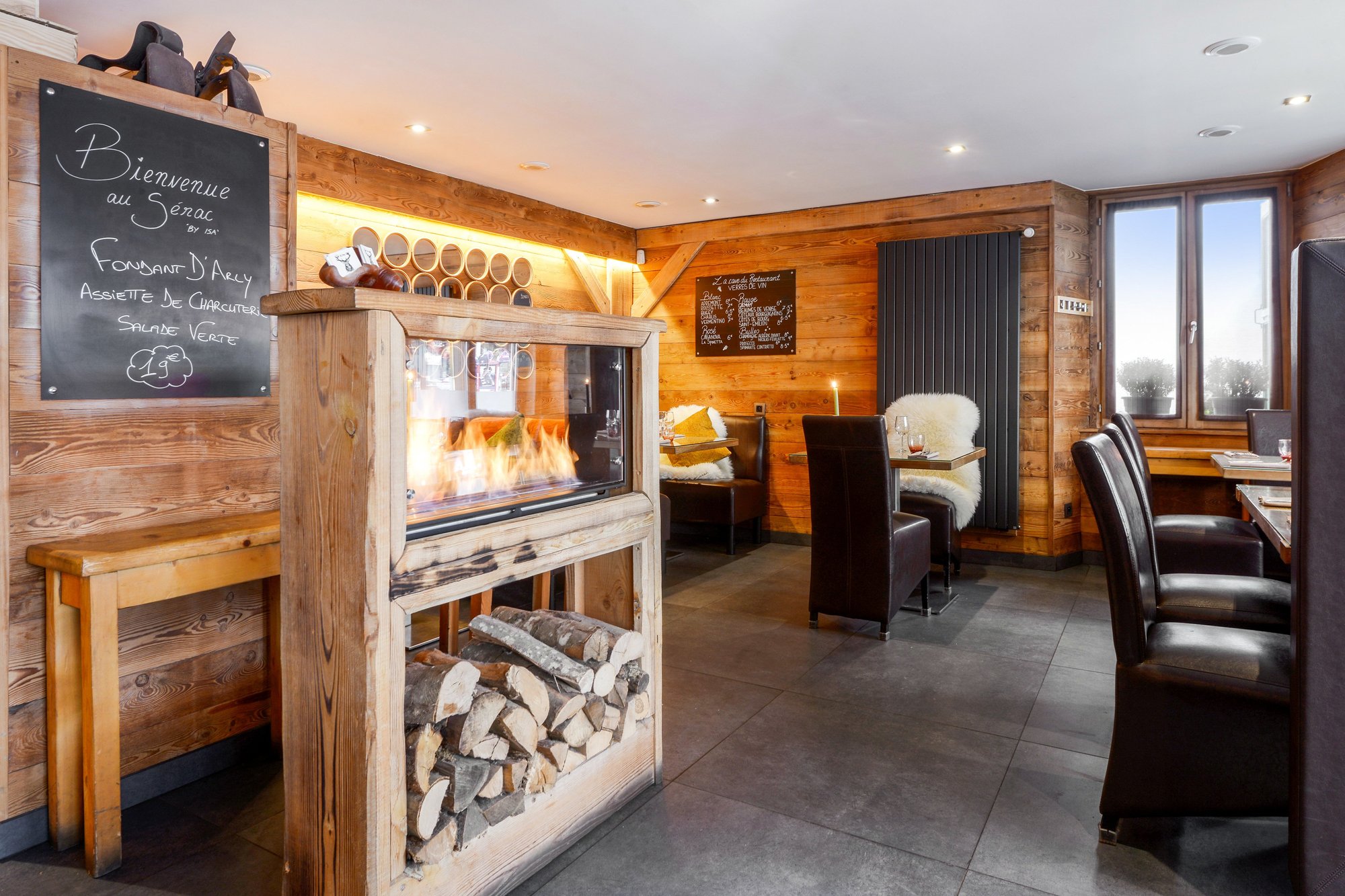 Le Sérac restaurant in Chamonix, France