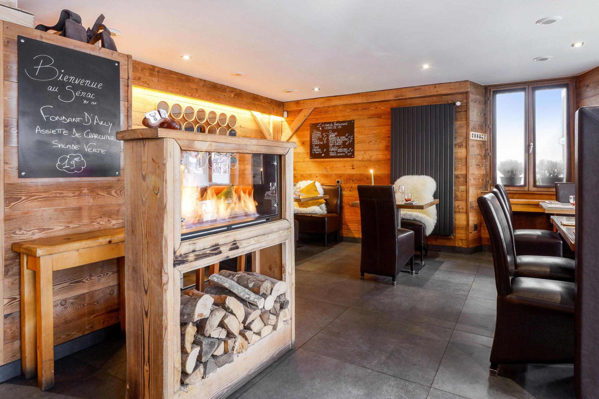 Le Sérac restaurant in Chamonix, France