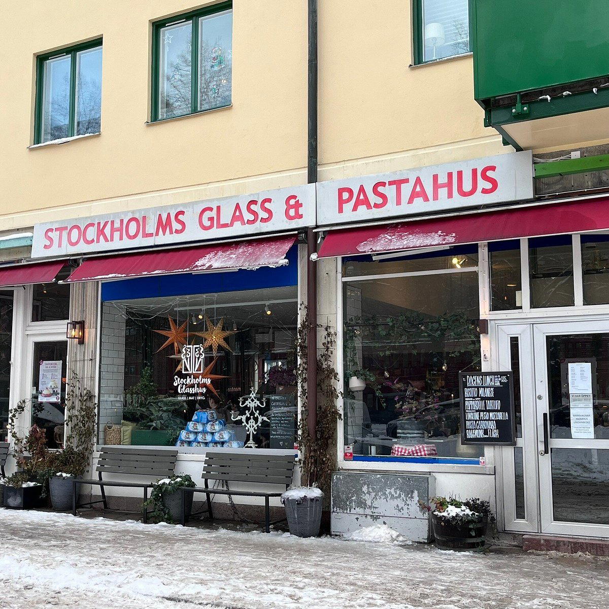 Stockholms Glass & Pastahus restaurant in Stockholm, Sweden