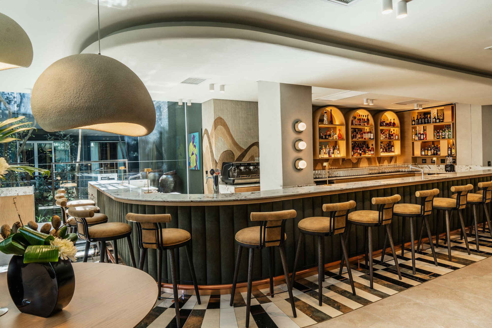 Saxon Hotel, Villas and Spa, Restaurant in Johannesburg