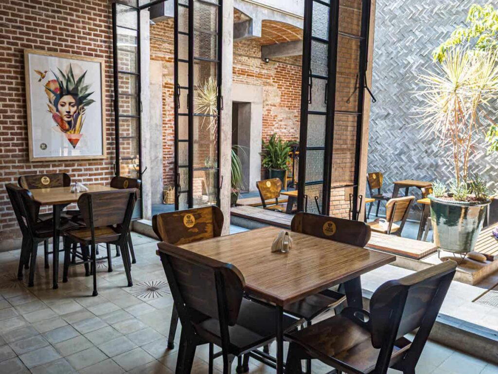 Casa Mook restaurant in Oaxaca, Mexico