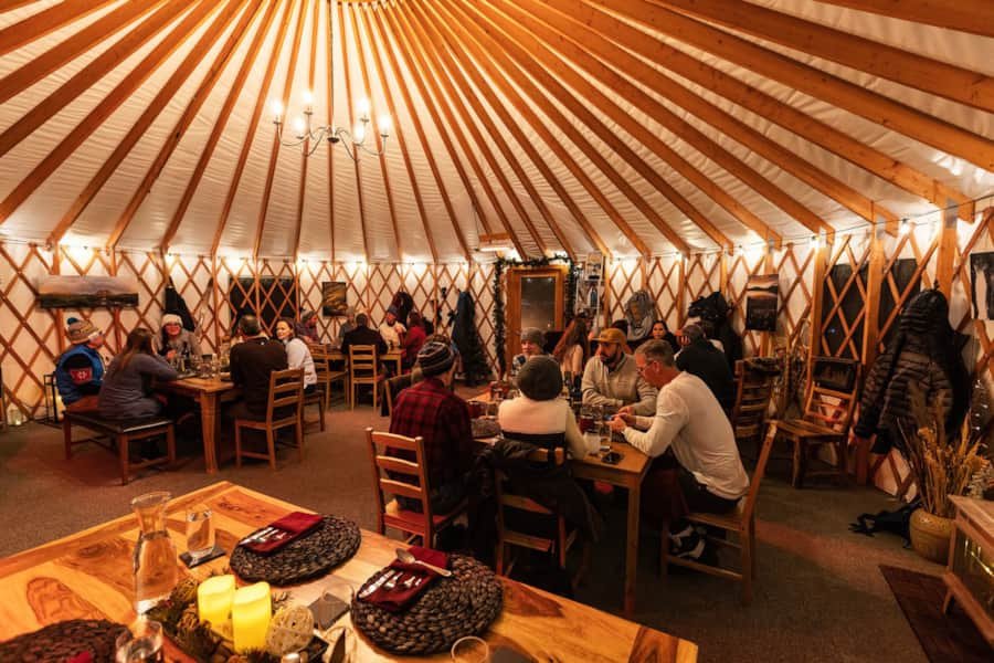 The Yurt at Solitude, Restaurant in Brighton