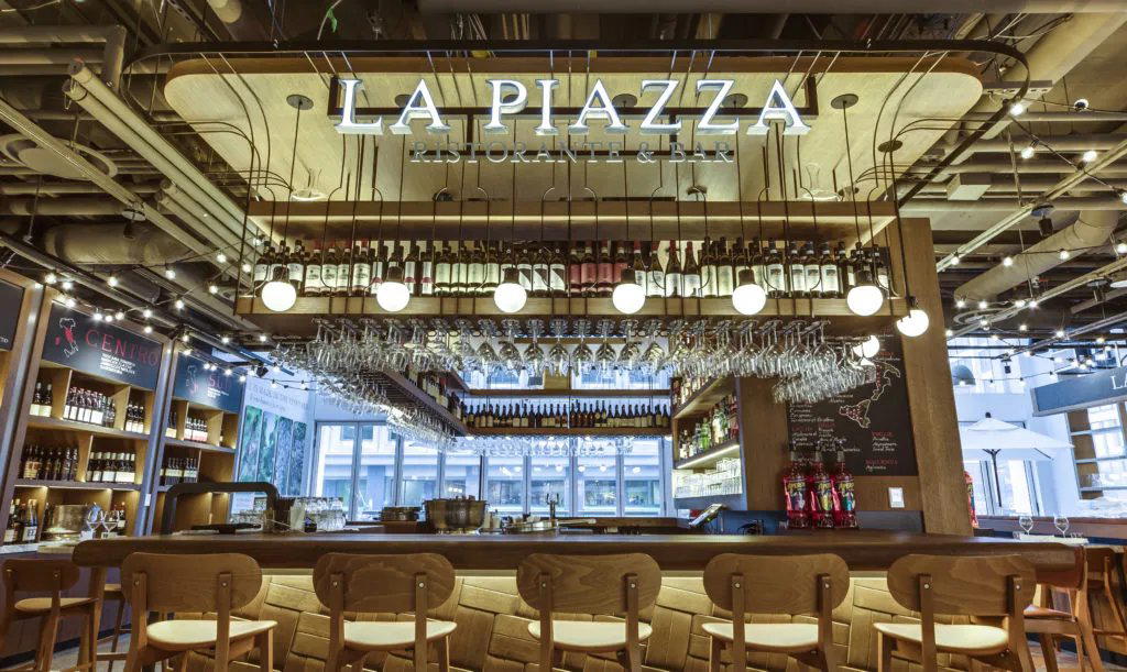 La Piazza restaurant in Toronto, Canada