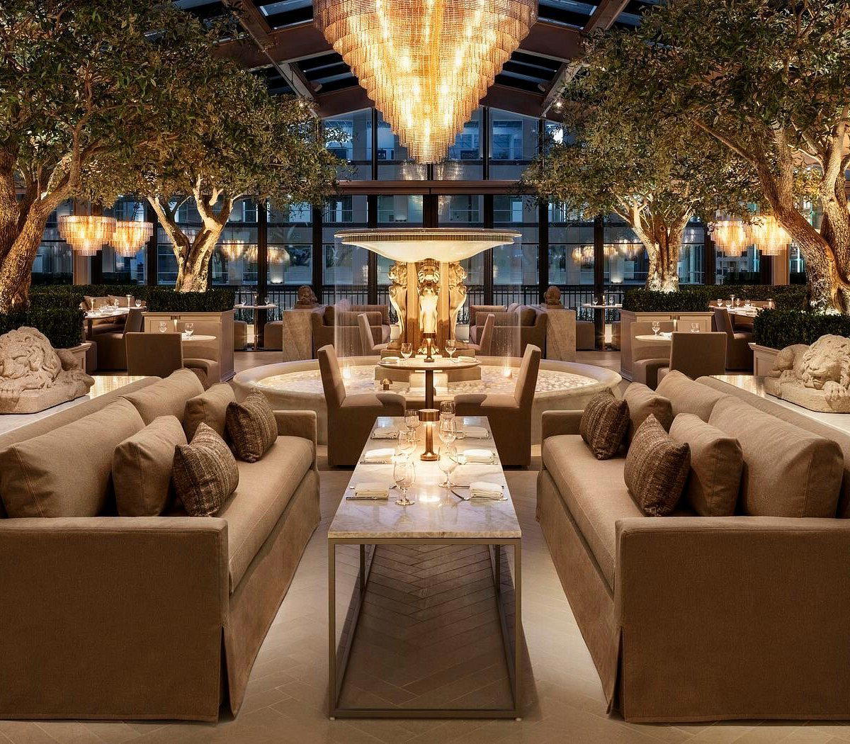 RH Rooftop Restaurant at RH Raleigh restaurant in Raleigh, United States