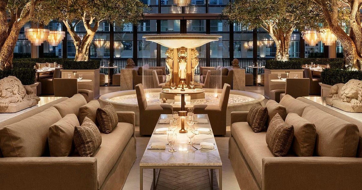 Raph Rooftop RH Rooftop Restaurant at RH Raleigh, Raleigh | En Primeur Club