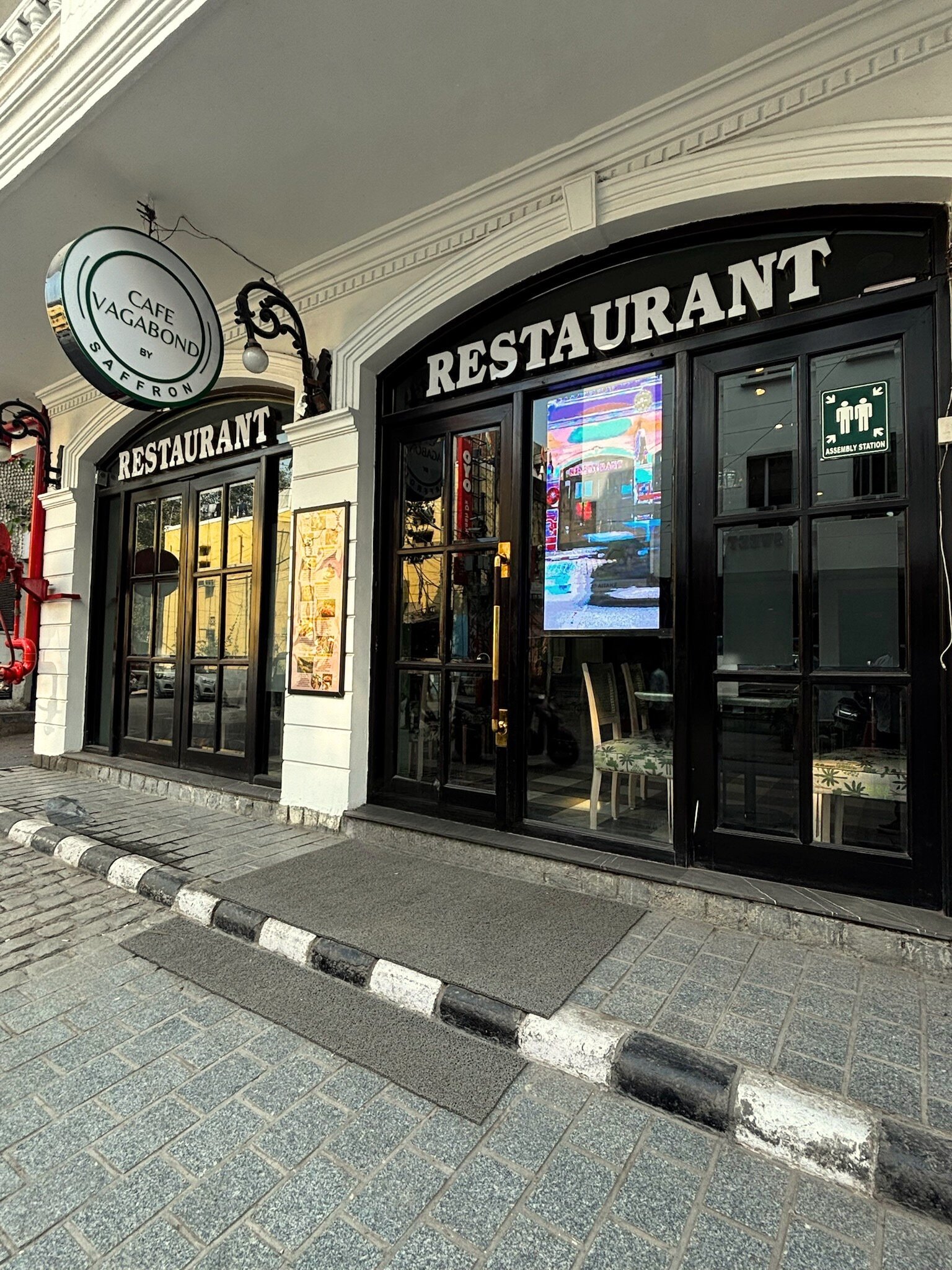 Cafe Vagabond restaurant in New Delhi