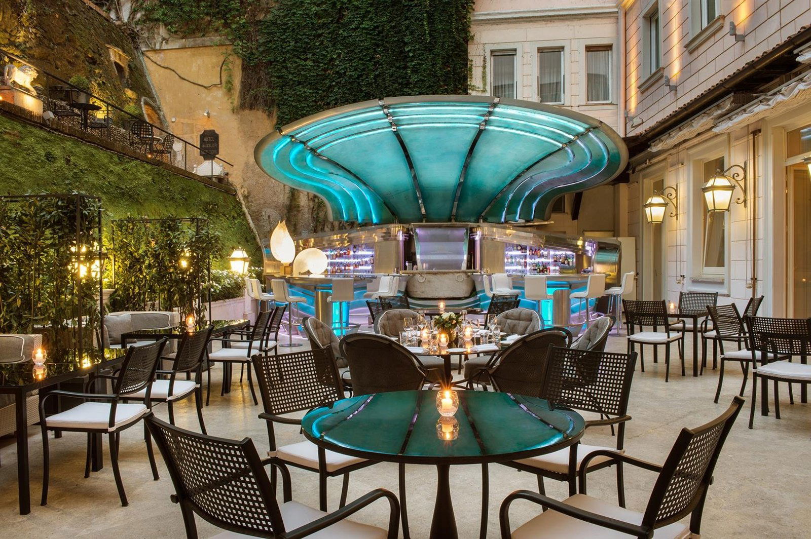 Palm Court, Restaurant in Rome