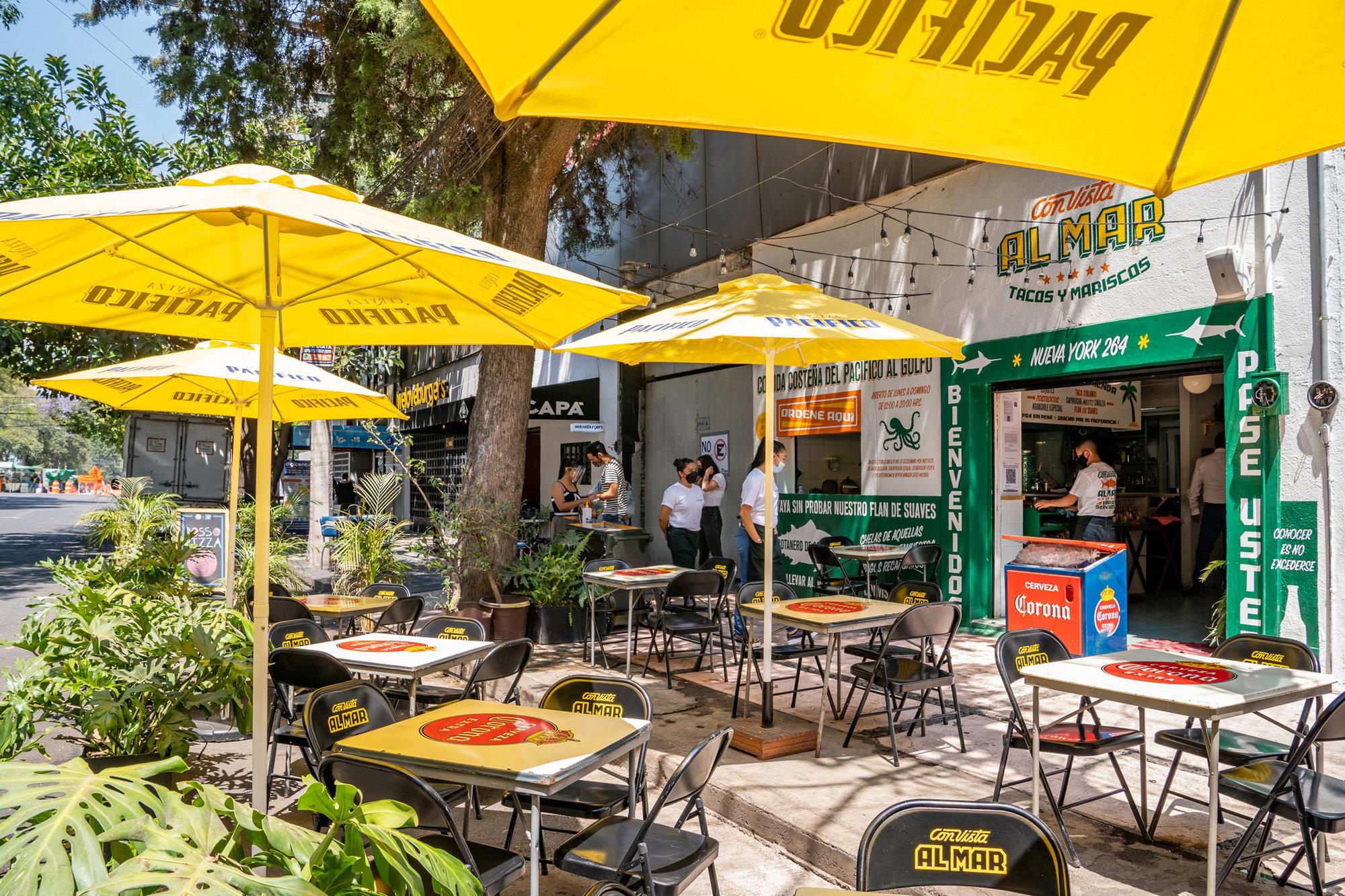 Con Vista al Mar Juárez restaurant in Mexico City, Mexico