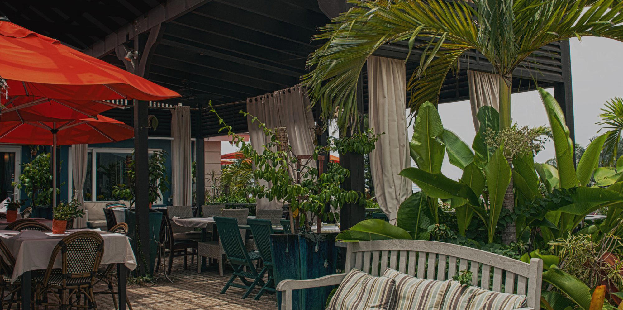 Aqua restaurant in Nassau, Bahamas