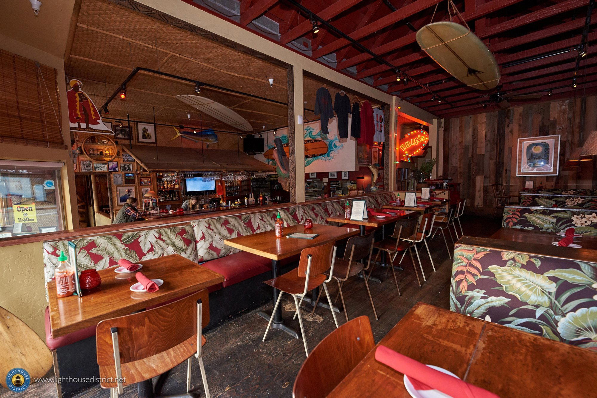 Hula's Island Grill restaurant in Monterey, United States