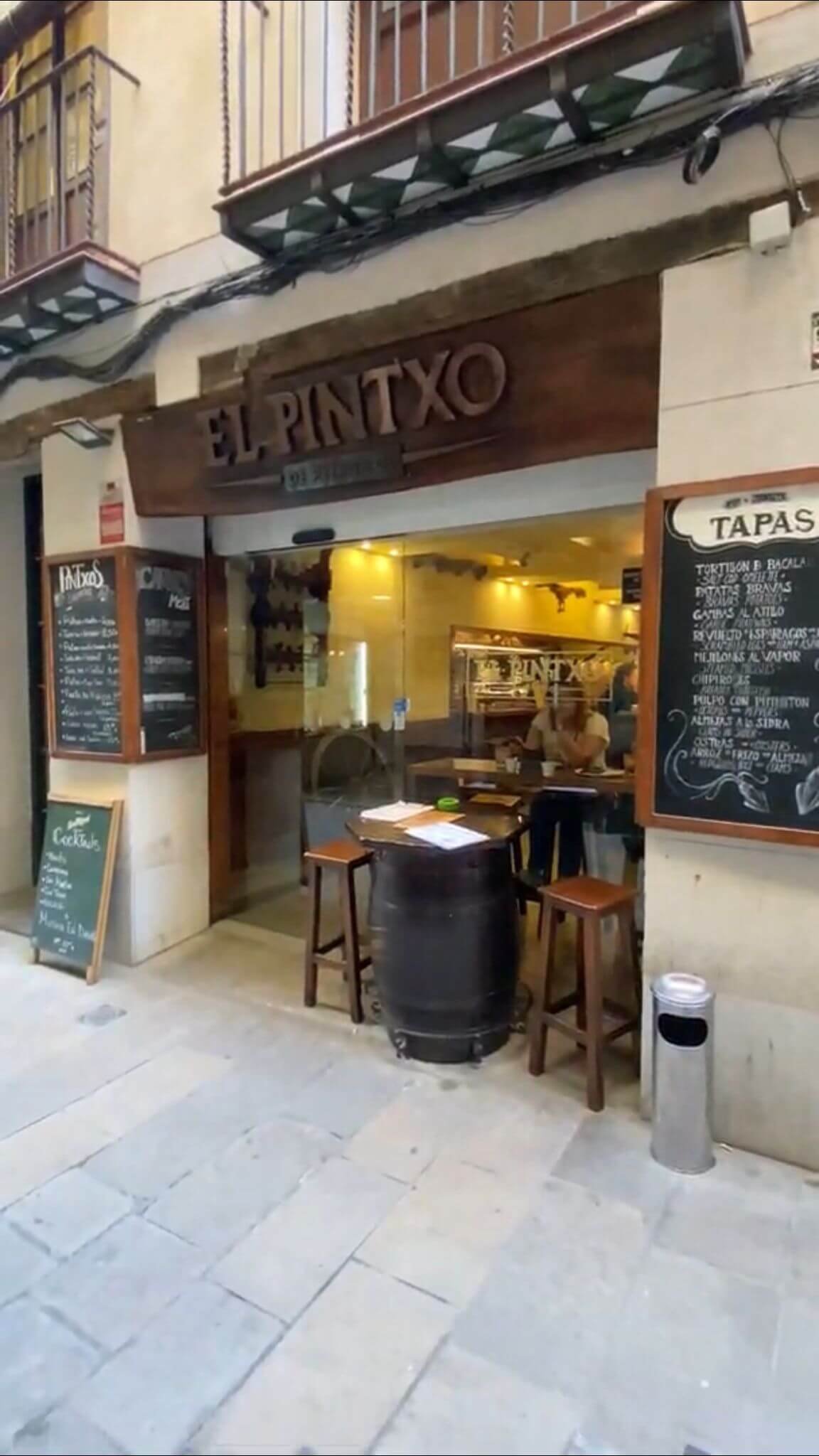El Pintxo De Petritxol, Barcelona, Spain