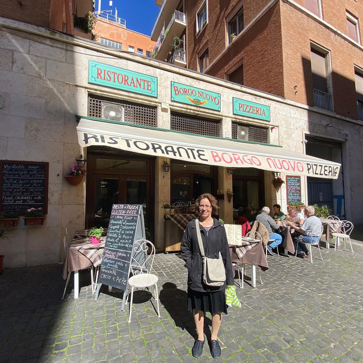 Borgo Nuovo restaurant in Rome, Italy