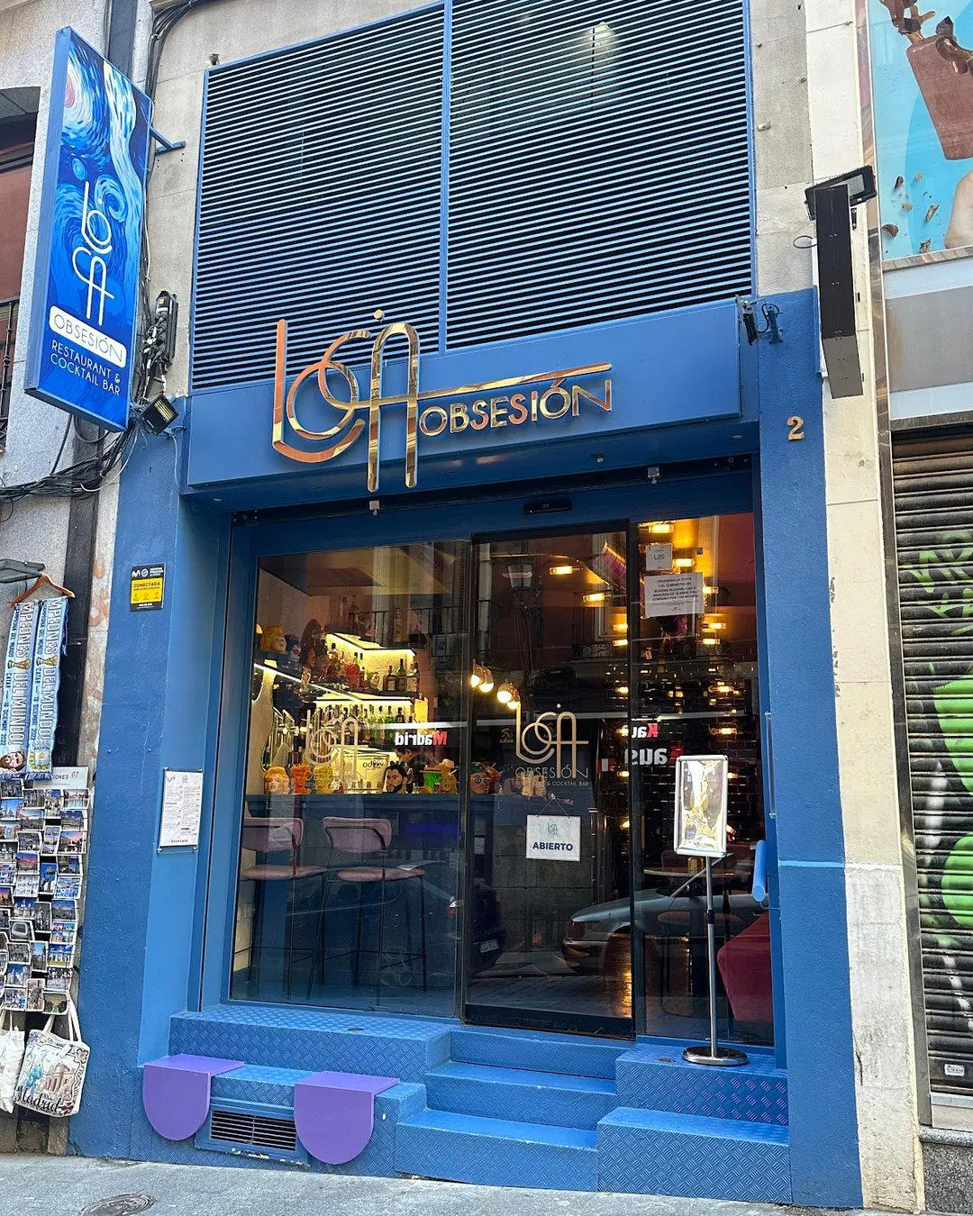 Loca Obsesión restaurant in Madrid, Spain