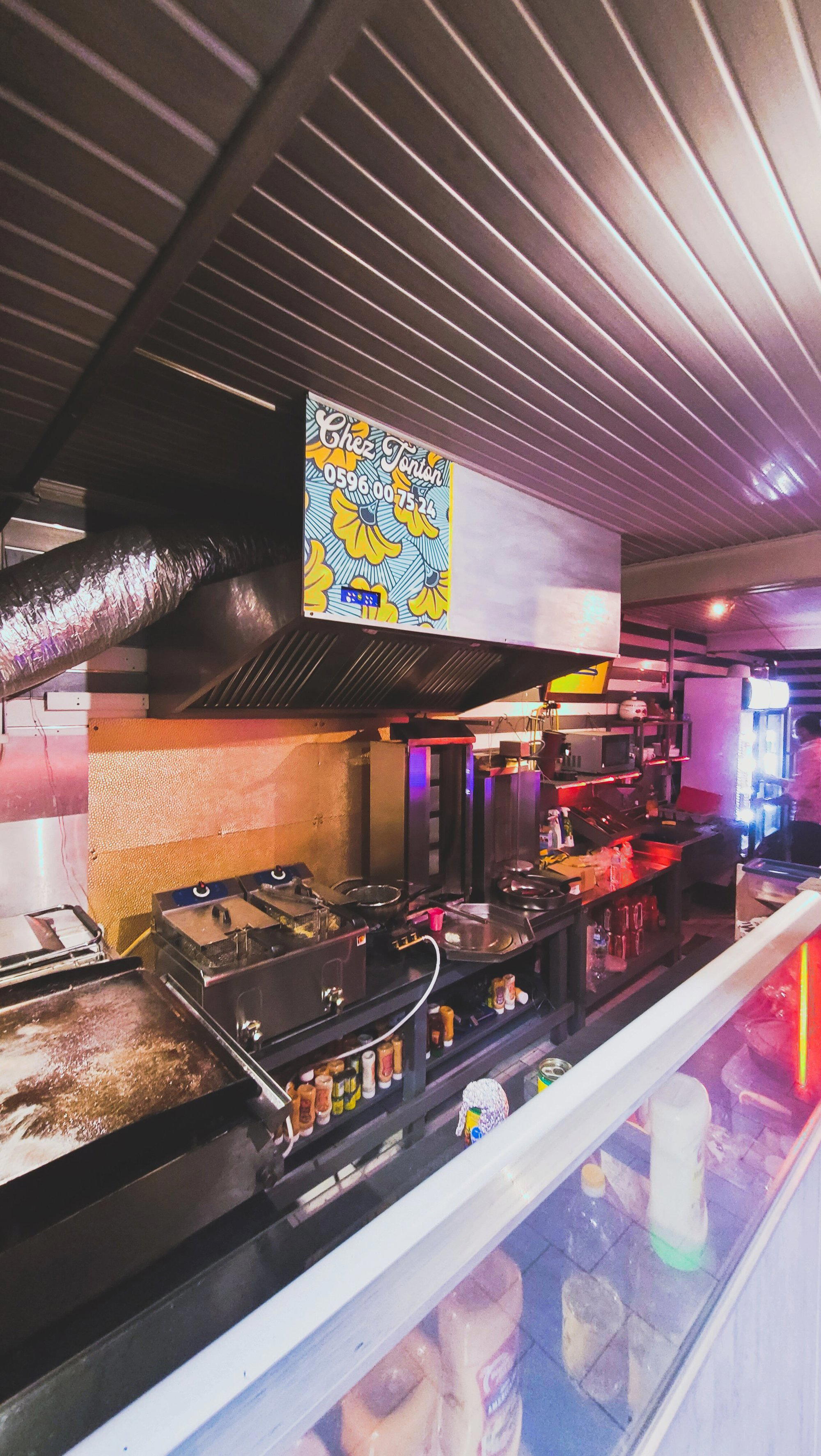 Dabkeh restaurant in Fort De France, Martinique