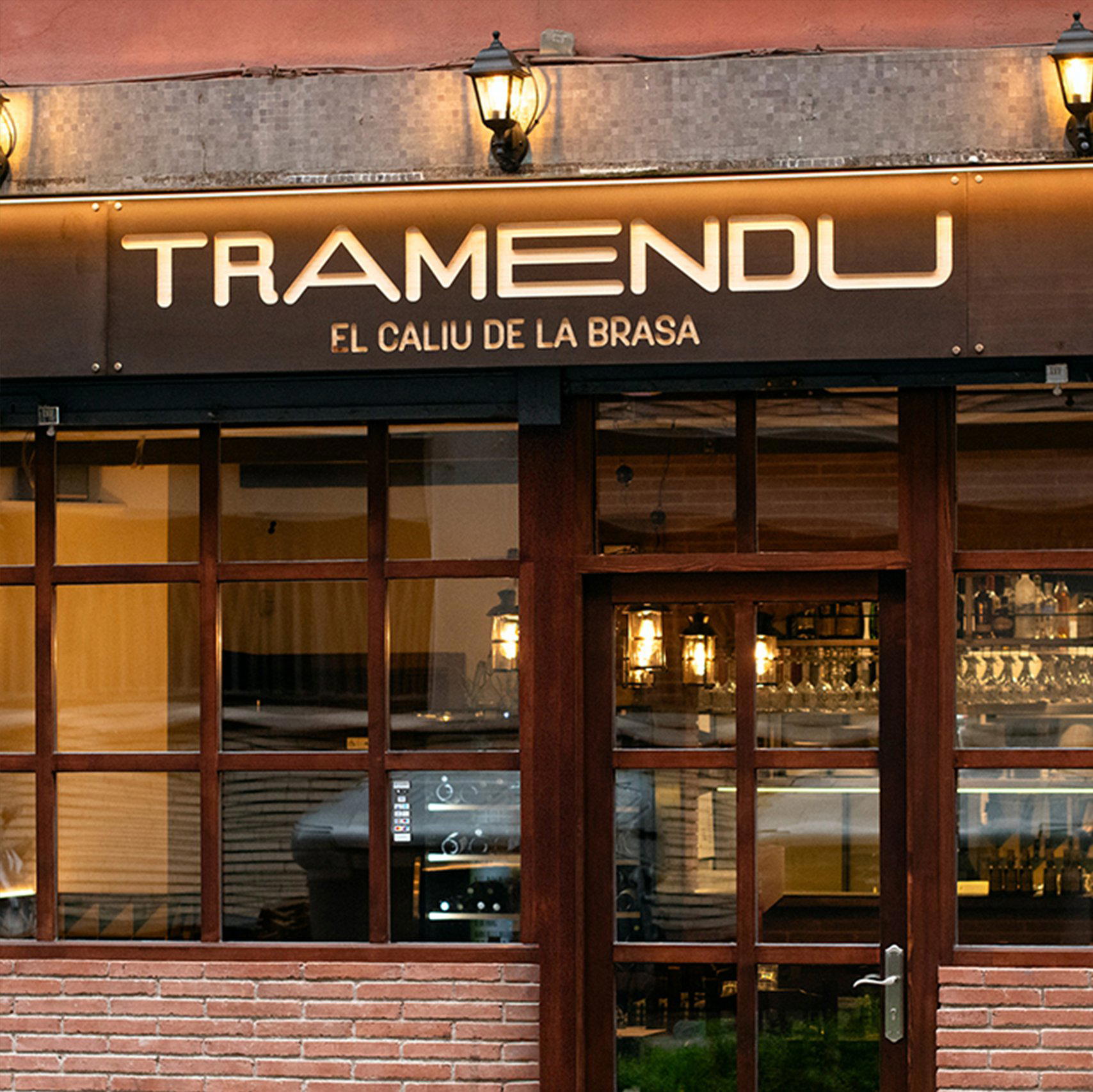 Tramendu El caliu de la brasa restaurant in Barcelona, Spain
