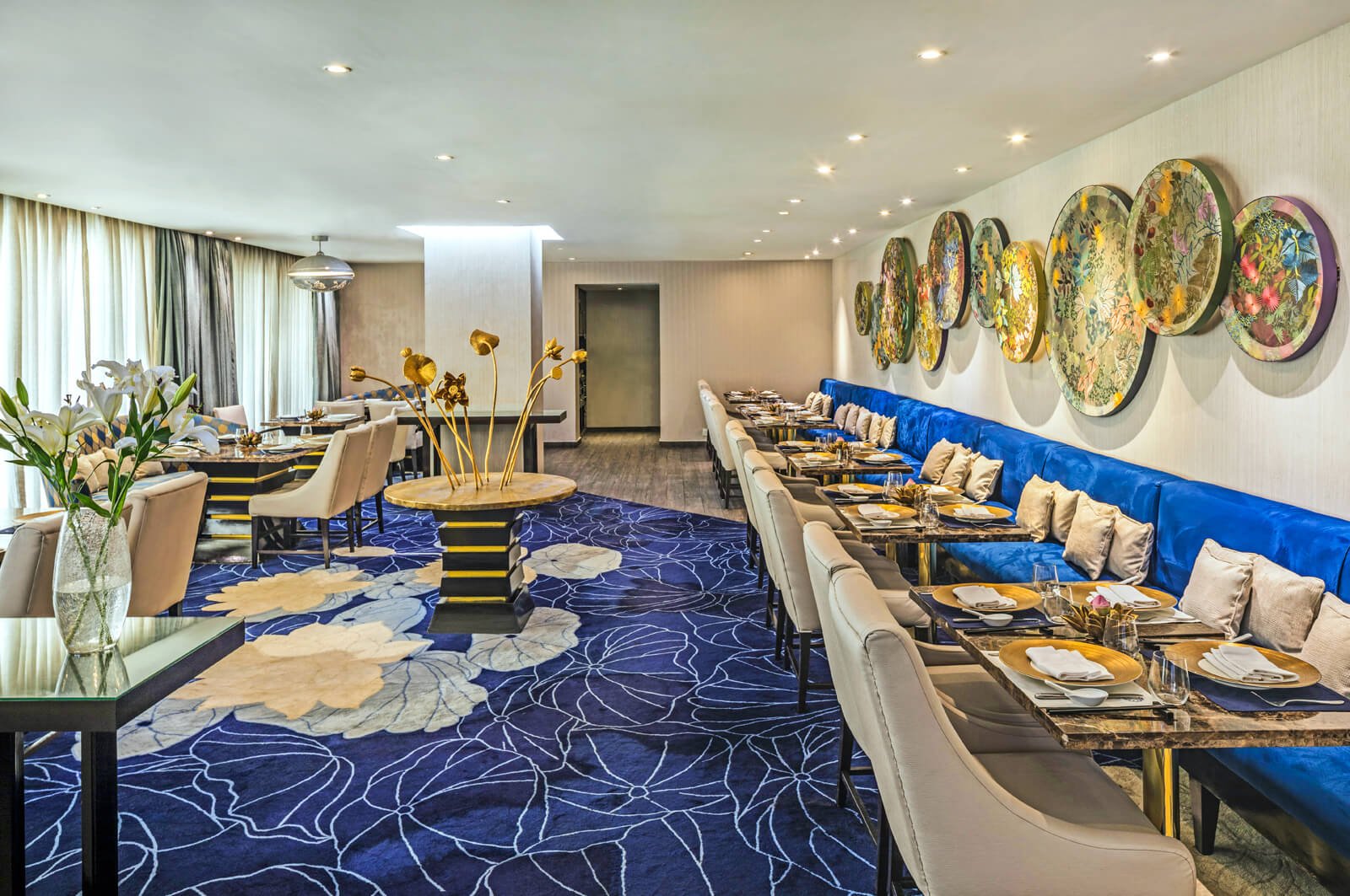Lotus restaurant in Chennai, India