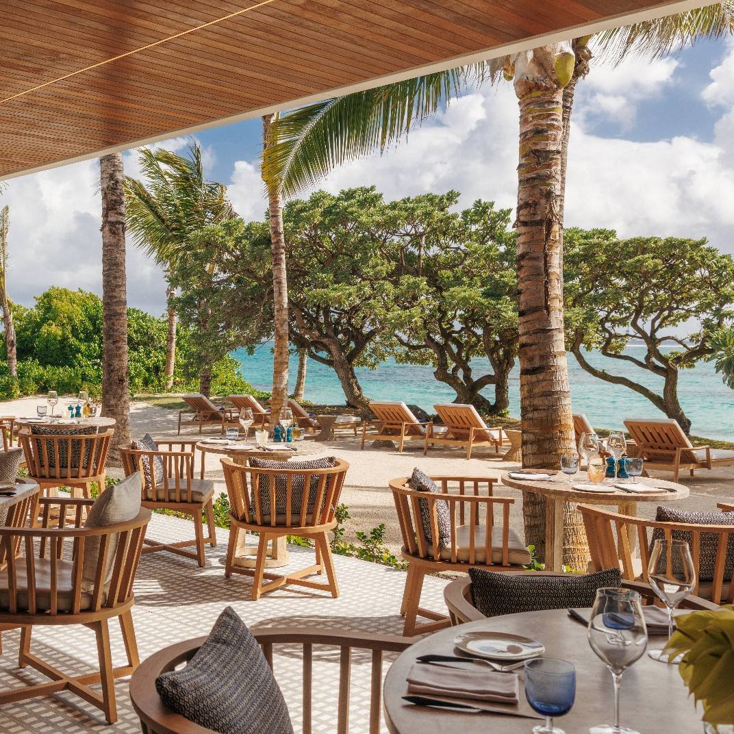 One & Only Le Saint Geran restaurant in Belle Mare, Mauritius