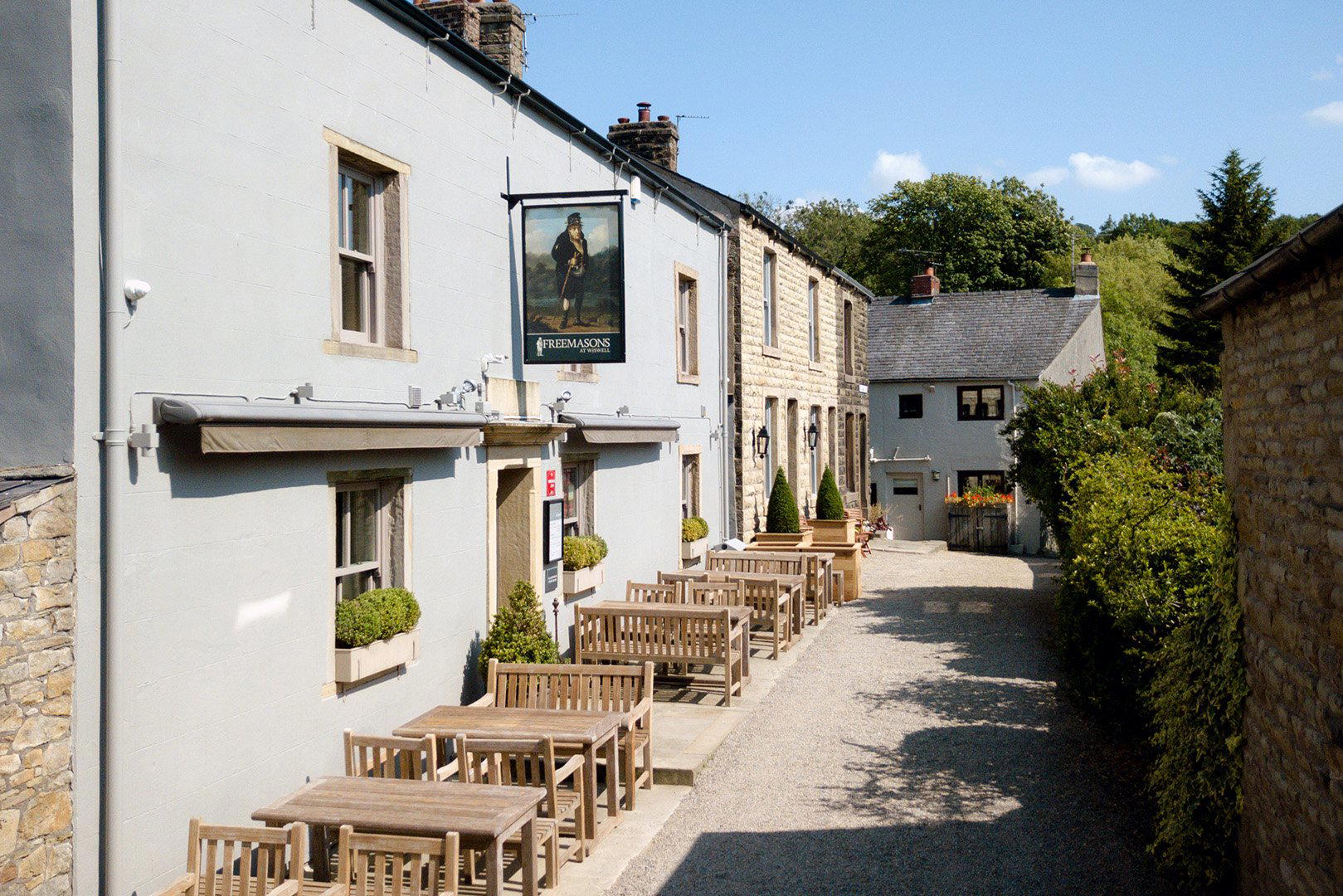 Freemasons restaurant in Wiswell, United Kingdom