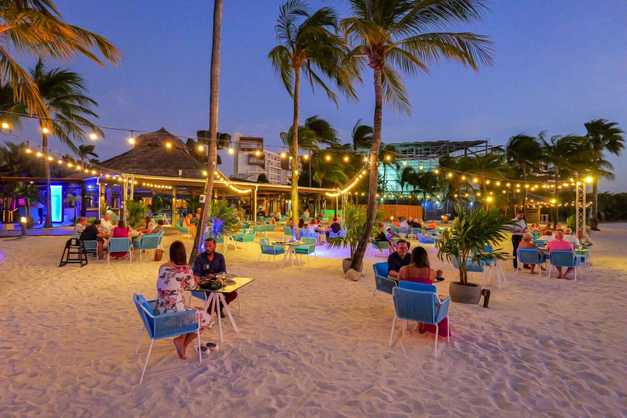 Pureocean Beachside Dining restaurant in Noord, Aruba