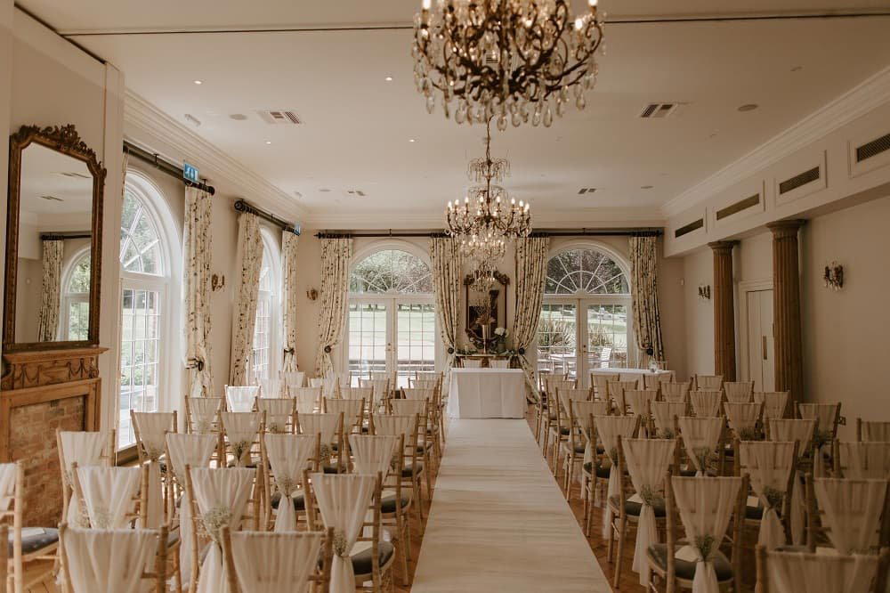 The Orangery restaurant in Chathill
