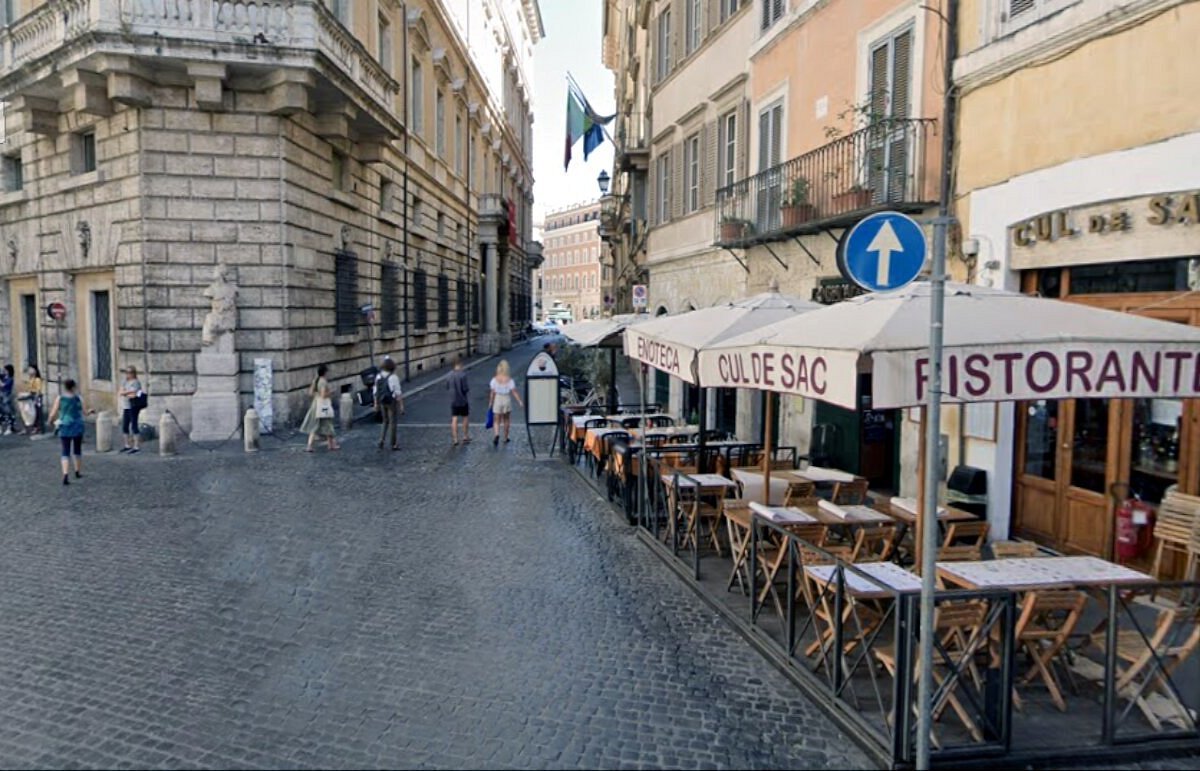 Cul de Sac restaurant in Rome, Italy