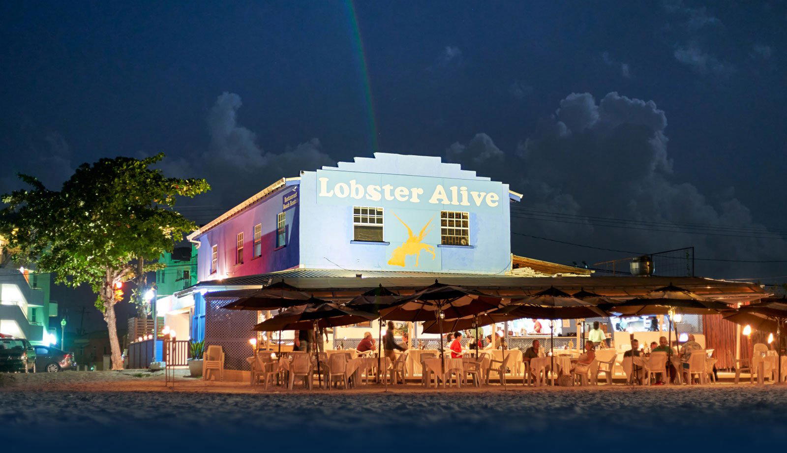 Lobster Alive restaurant in Bridgetown