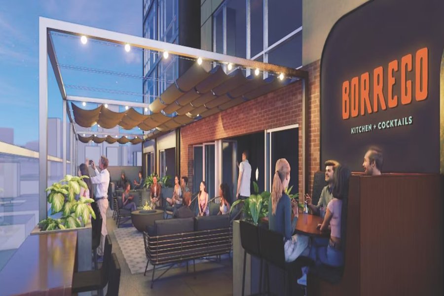 Borrego Rooftop Kitchen + Cocktails, Restaurant in San Diego