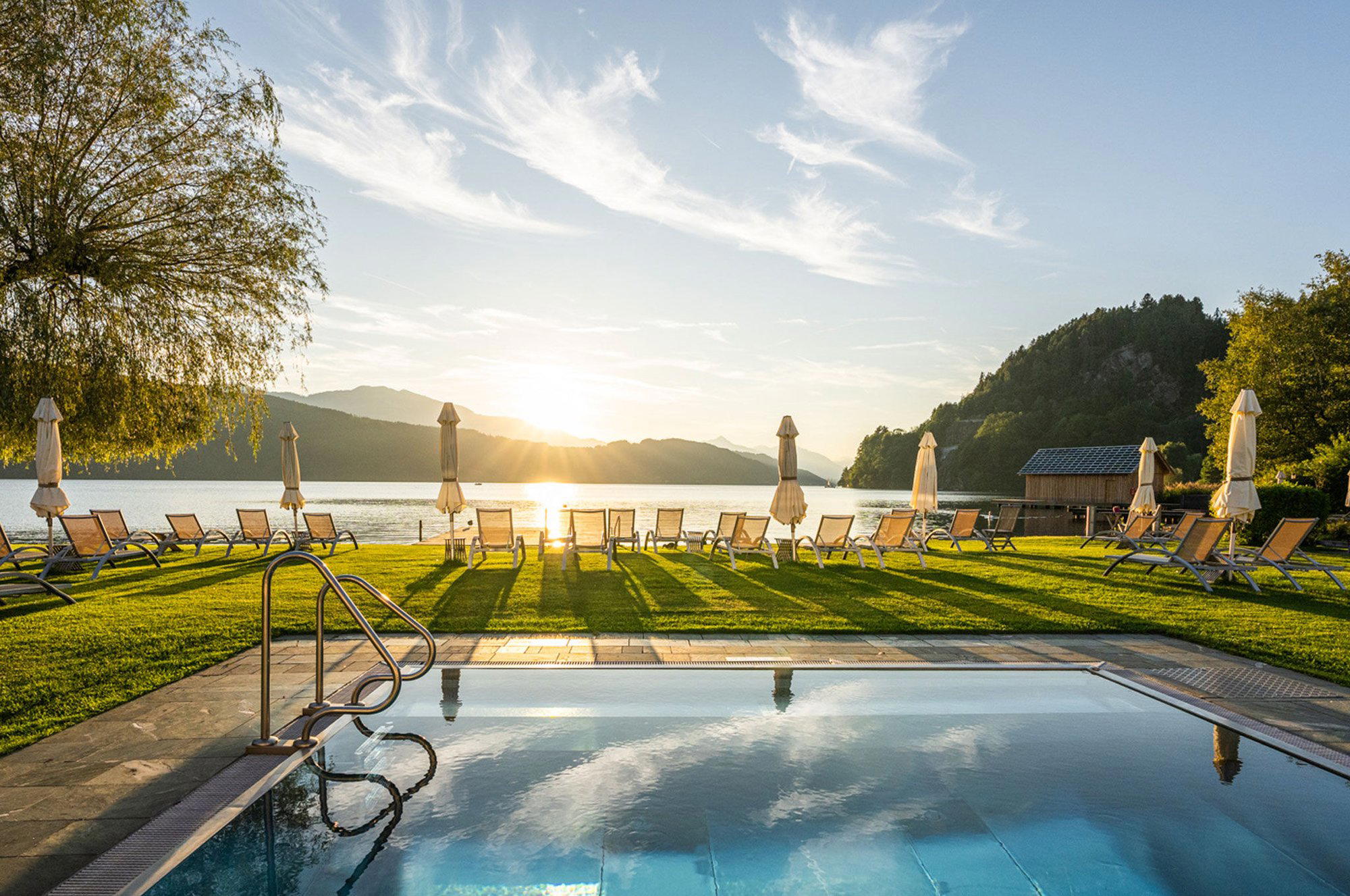 Seefischer restaurant in Radenthein, Austria