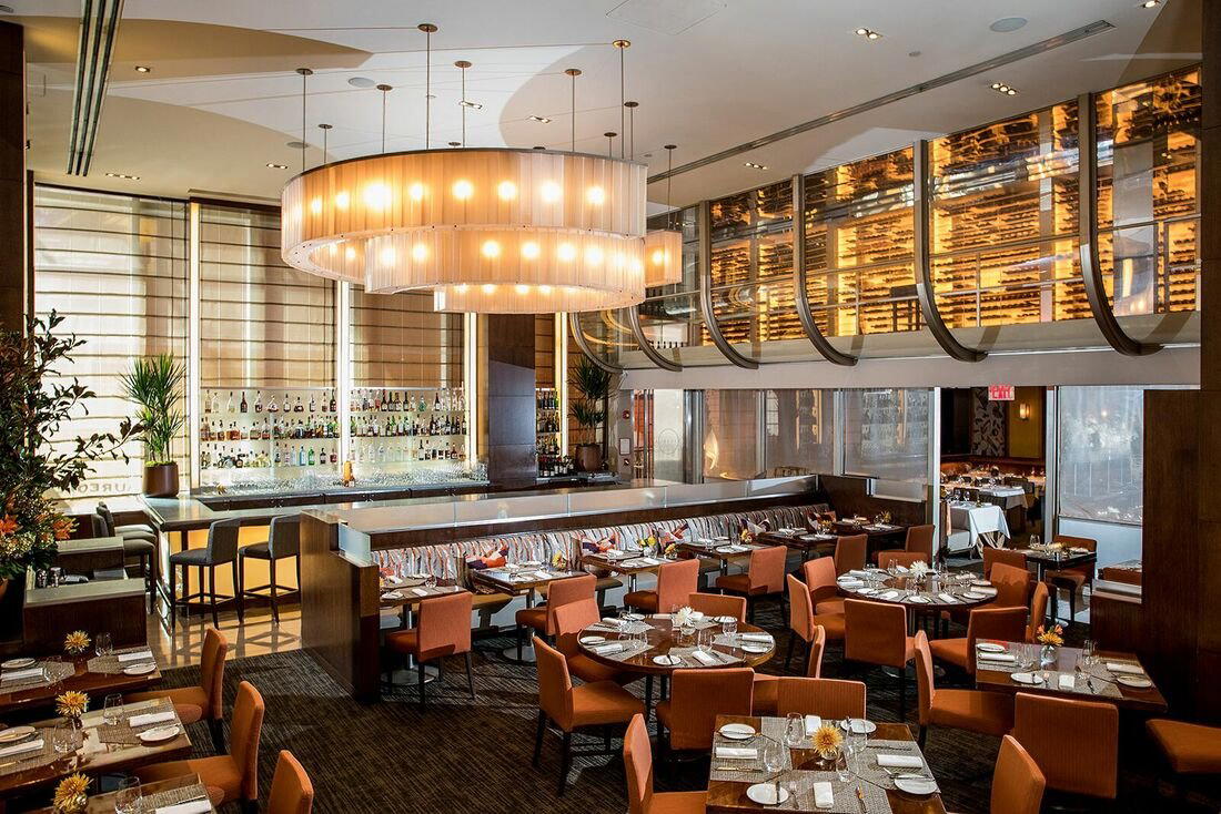 Aureole restaurant in New York City, United States