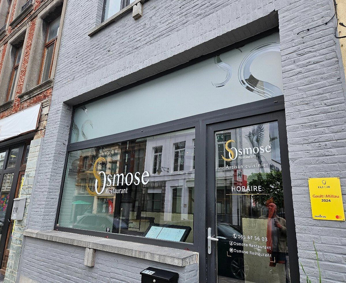 Osmose restaurant in Mons, Belgium