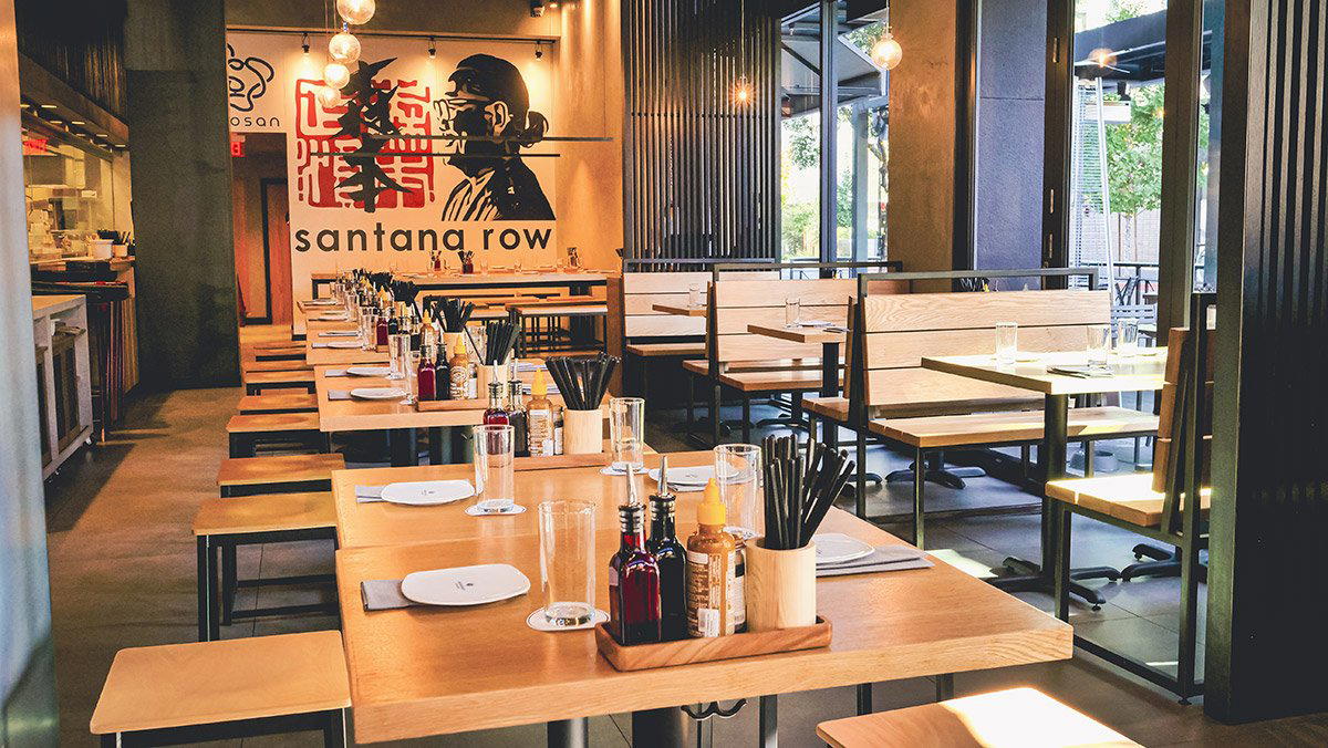 Momosan Santana Row restaurant in San Jose, United States