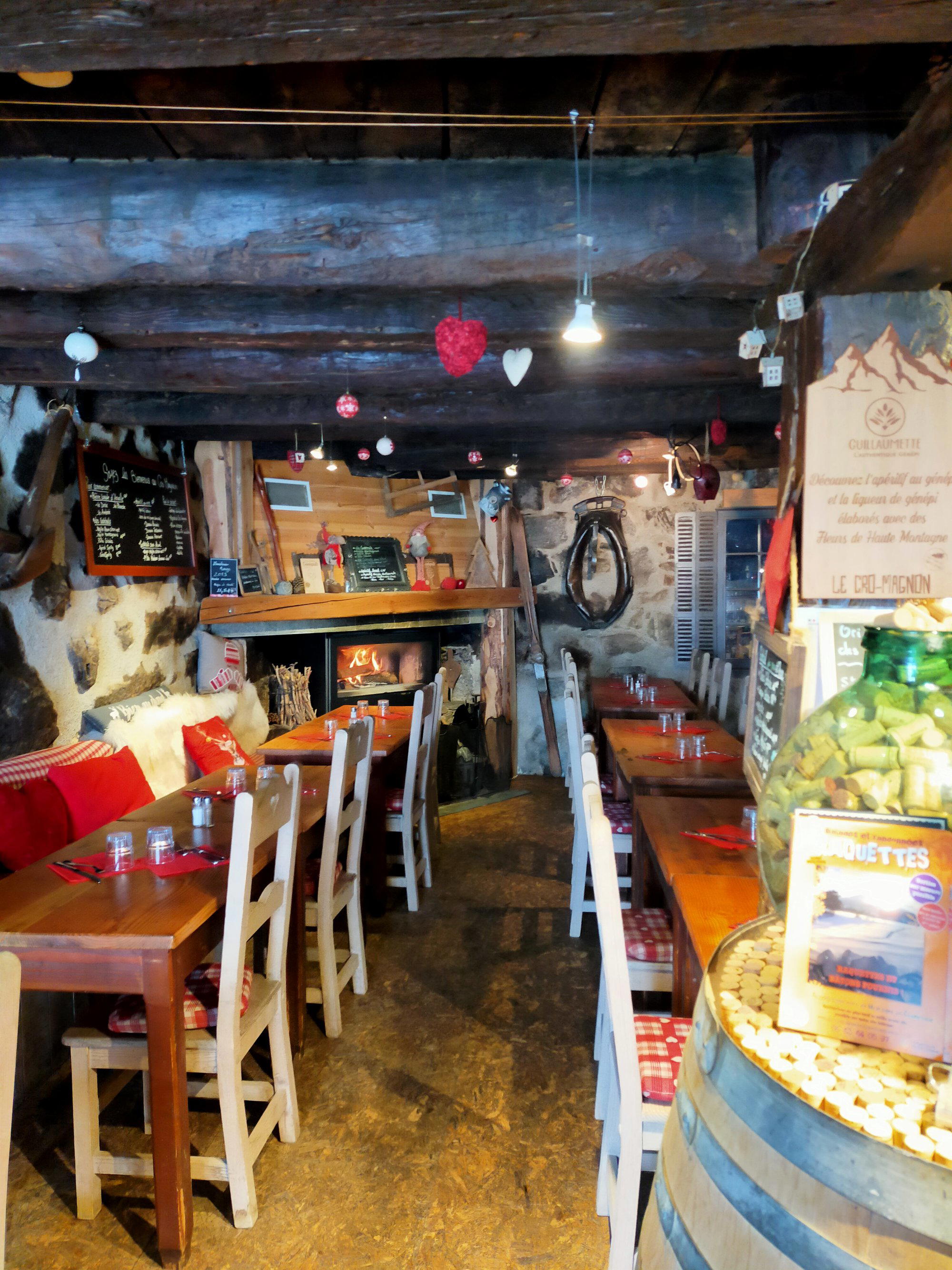 Le Cro-Magnon restaurant in Orcieres