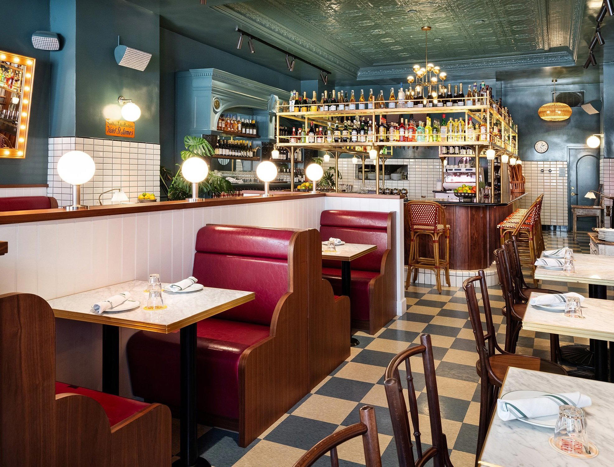 Saint James French Diner restaurant in San Diego, United States